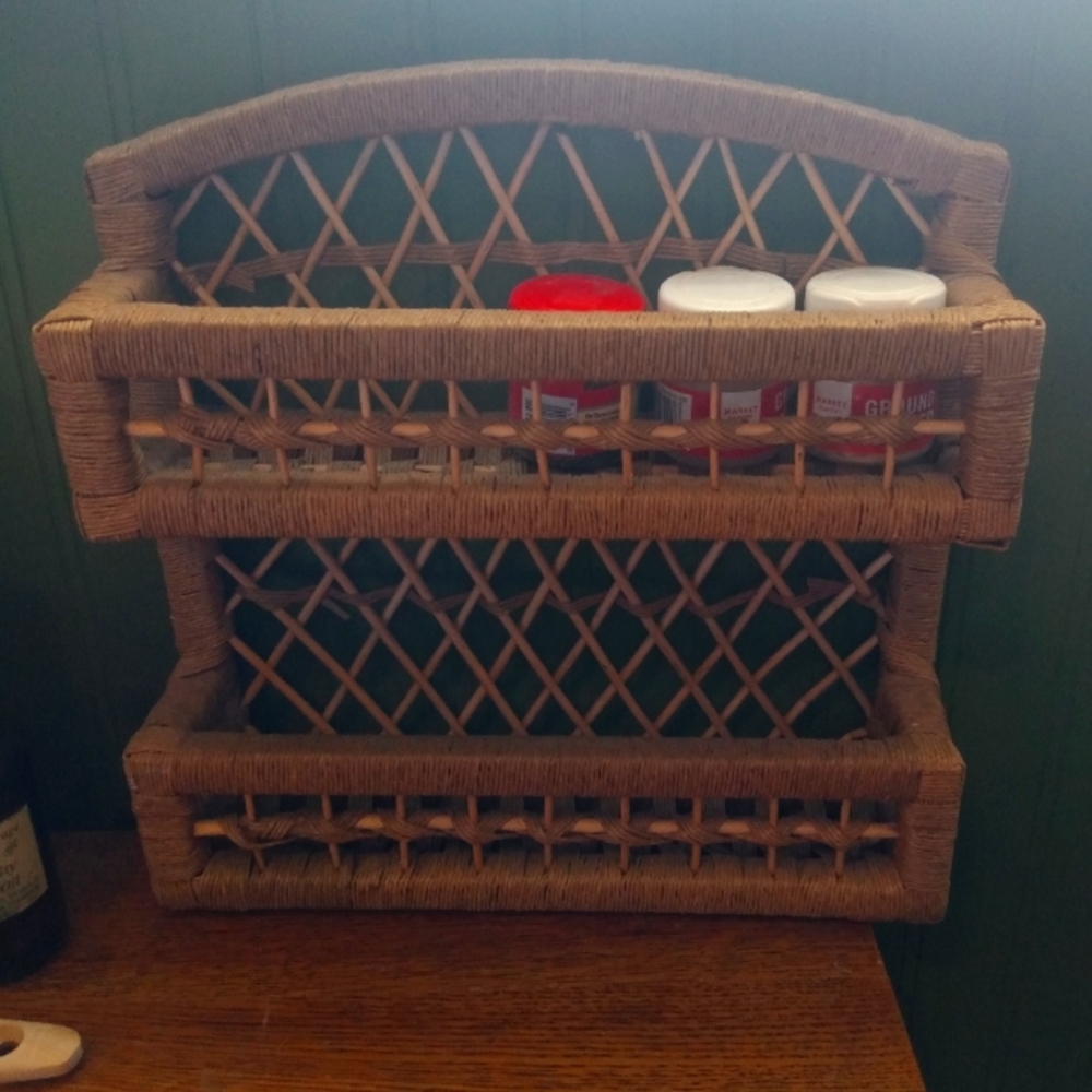 Rope Nautical Spice Rack